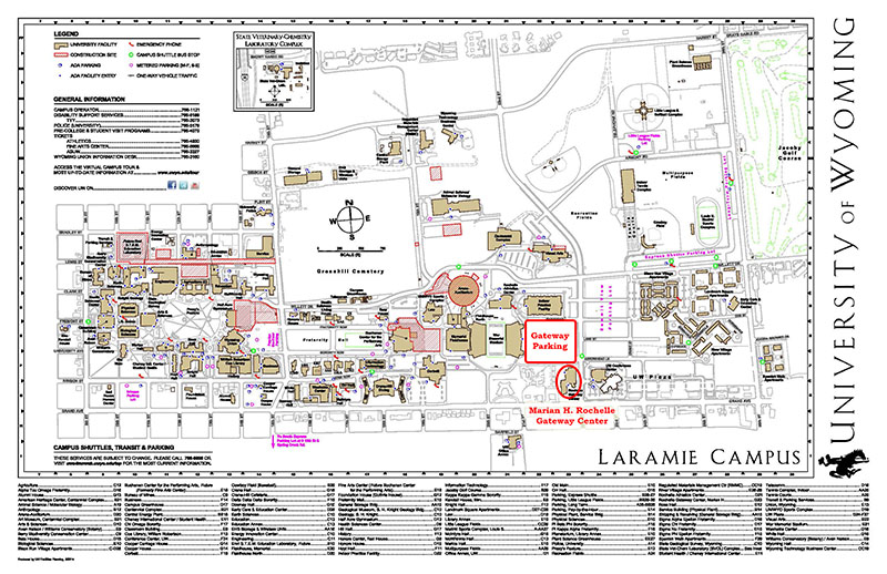 Campus Map & Parking
